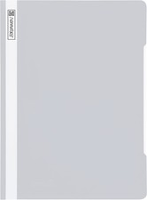 Schnellhefter A4 grau Plastik