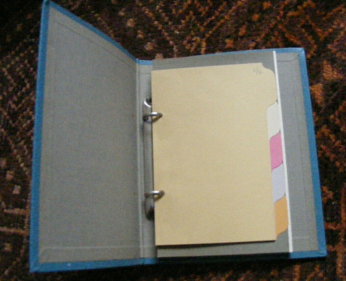 Ringbuch akte challenge kleine - ringbuch,